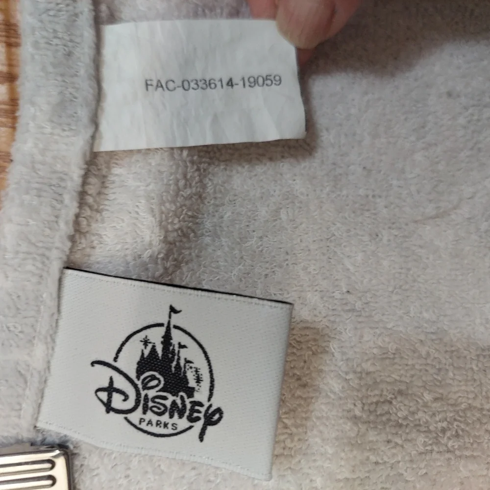 Disney Parks Mickey Mouse Beach Towel Authentic Original 100% Cotton White Large